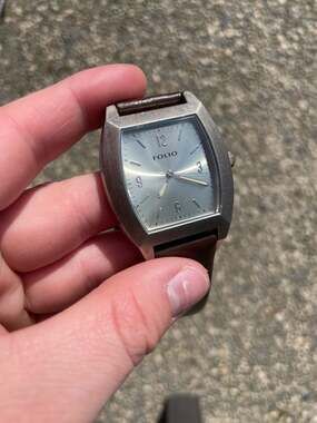 Vintage Folio FI1057 Tonneau Case Watch